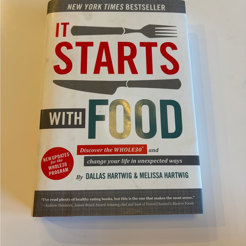 It Starts With Food Book by Dallas Hartwig